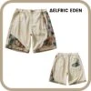 Aelfric Eden | Flower Patterns Unisex Street Style Plain Shorts -Aelfric Eden Shop org 715