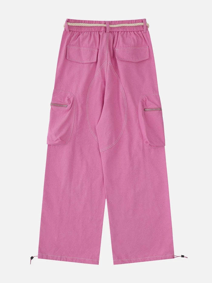 Aelfric Eden | Unisex Street Style Plain Cotton Cargo Pants 5 Aelfric Eden | Unisex Street Style Plain Cotton Cargo Pants - Image 3