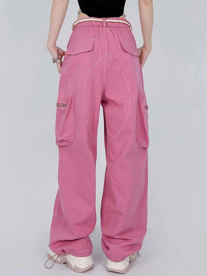 Aelfric Eden | Unisex Street Style Plain Cotton Cargo Pants 8 Aelfric Eden | Unisex Street Style Plain Cotton Cargo Pants - Image 6