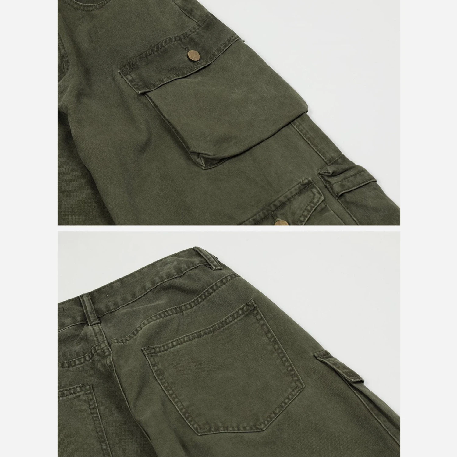 Aelfric Eden | Unisex Street Style Cotton Cargo Pants 10 Aelfric Eden | Unisex Street Style Cotton Cargo Pants - Image 8