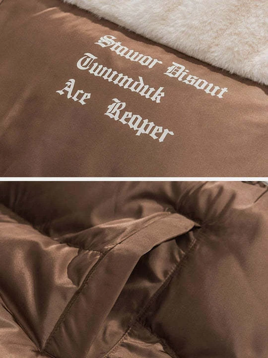 Aelfric Eden | Unisex Street Style Bi-color Plain Logo Loungewear Coats 9 Aelfric Eden | Unisex Street Style Bi-color Plain Logo Loungewear Coats - Image 7