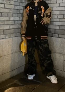 Aelfric Eden | Printed Pants Unisex Street Style Cotton Oversized Straight -Aelfric Eden Shop org 767