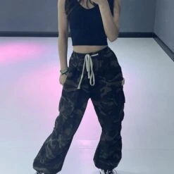 Aelfric Eden | Printed Pants Unisex Street Style Cotton Oversized Straight -Aelfric Eden Shop org 768