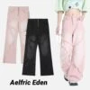 Aelfric Eden | Star Unisex Denim Street Style Plain Cotton Fringes Wide Leg -Aelfric Eden Shop org 799