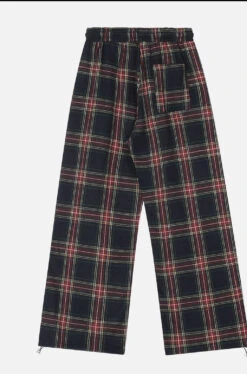 Aelfric Eden | Printed Pants Tartan Unisex Street Style Wide Leg -Aelfric Eden Shop org 82