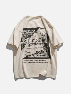 Aelfric Eden | Crew Neck Unisex Street Style Plain Short Sleeves -Aelfric Eden Shop org 823