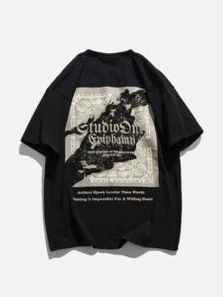 Aelfric Eden | Crew Neck Unisex Street Style Plain Short Sleeves -Aelfric Eden Shop org 825