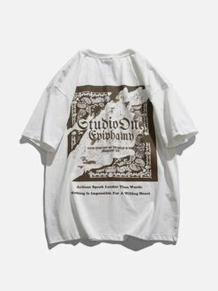 Aelfric Eden | Crew Neck Unisex Street Style Plain Short Sleeves -Aelfric Eden Shop org 826