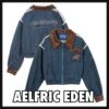 Aelfric Eden | Unisex Denim Street Style Long Sleeves Cotton Oversized -Aelfric Eden Shop org 843