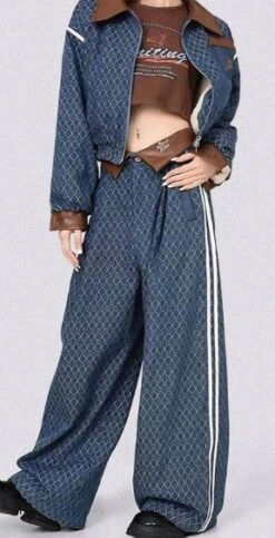 Aelfric Eden | Unisex Denim Street Style Long Sleeves Cotton Oversized -Aelfric Eden Shop org 850