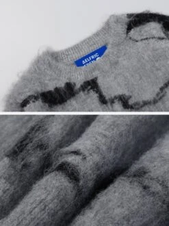 Aelfric Eden | Crew Neck Pullovers Unisex Wool Nylon Street Style Tie-dye 11 Aelfric Eden | Crew Neck Pullovers Unisex Wool Nylon Street Style Tie-dye -Aelfric Eden Shop org 906