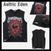 Aelfric Eden | Pullovers Heart Unisex Sleeveless Street Style Cotton -Aelfric Eden Shop org 932