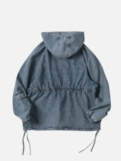 Aelfric Eden | Unisex Denim Street Style Cotton Skater Style Hoodies -Aelfric Eden Shop org 944