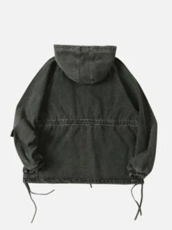 Aelfric Eden | Unisex Denim Street Style Cotton Skater Style Hoodies -Aelfric Eden Shop org 946