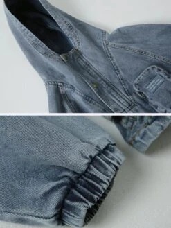 Aelfric Eden | Unisex Denim Street Style Cotton Skater Style Hoodies -Aelfric Eden Shop org 947