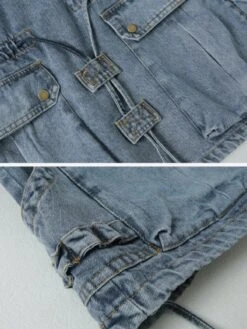 Aelfric Eden | Unisex Denim Street Style Cotton Skater Style Hoodies -Aelfric Eden Shop org 948