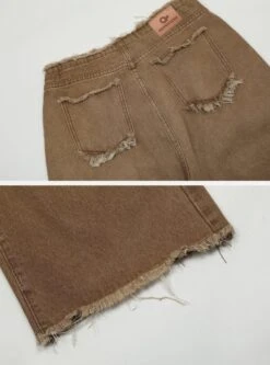 Aelfric Eden | Denim Street Style Plain Jeans -Aelfric Eden Shop org 98