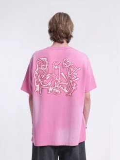 Aelfric Eden Washed Cartoon Character Tee<font Color="#00249C"><br>S/S 24 The Dreamers</font>