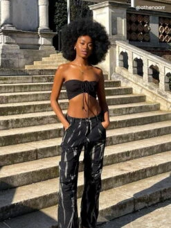 Aelfric Eden Tie Dye Straight Jeans